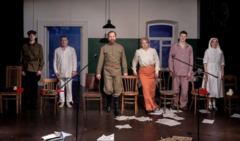 В драмтеатре Истры прошел спектакль «Последняя ночь последнего царя» по пьесе Радзинского
